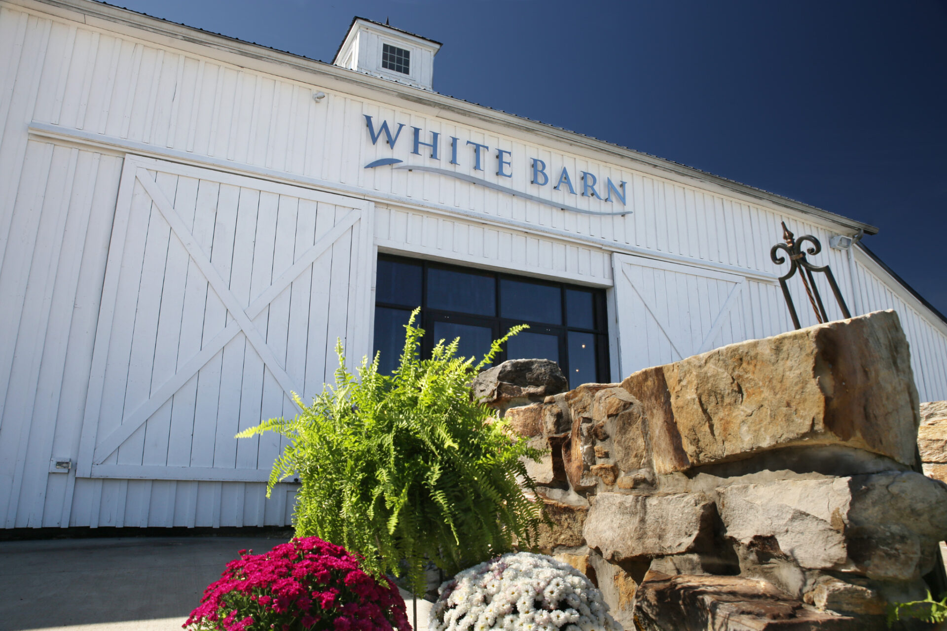 The White Barn wedding venue